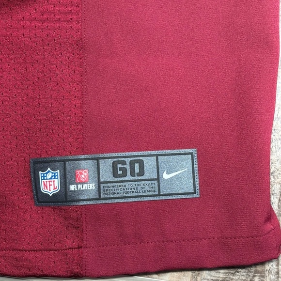 Nike Redskins Jersey Mens 60 NFL Football Team Issued Washington On Field Pro - Picture 5 of 10